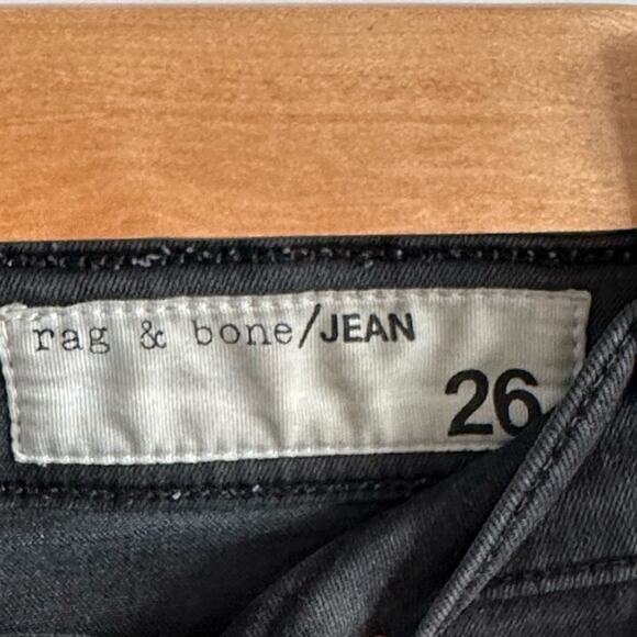 Rag & Bone High Rise Denim Skinny Jeans - Picture 3 of 5